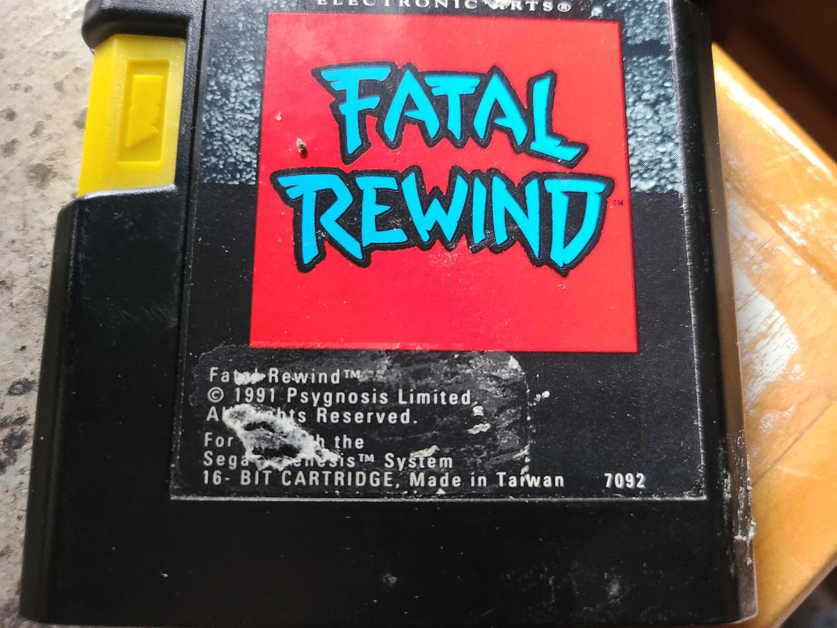 Fatal Rewind Killing Game Show box art