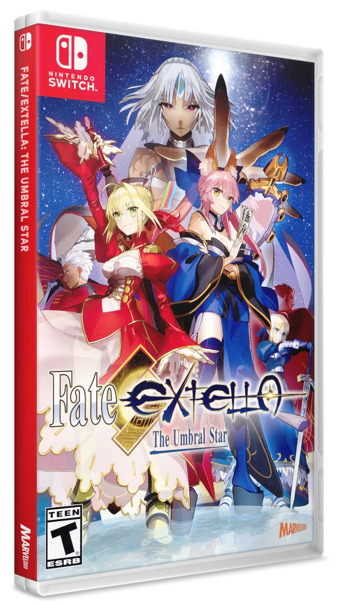 Fate/Extella: The Umbral Star box art