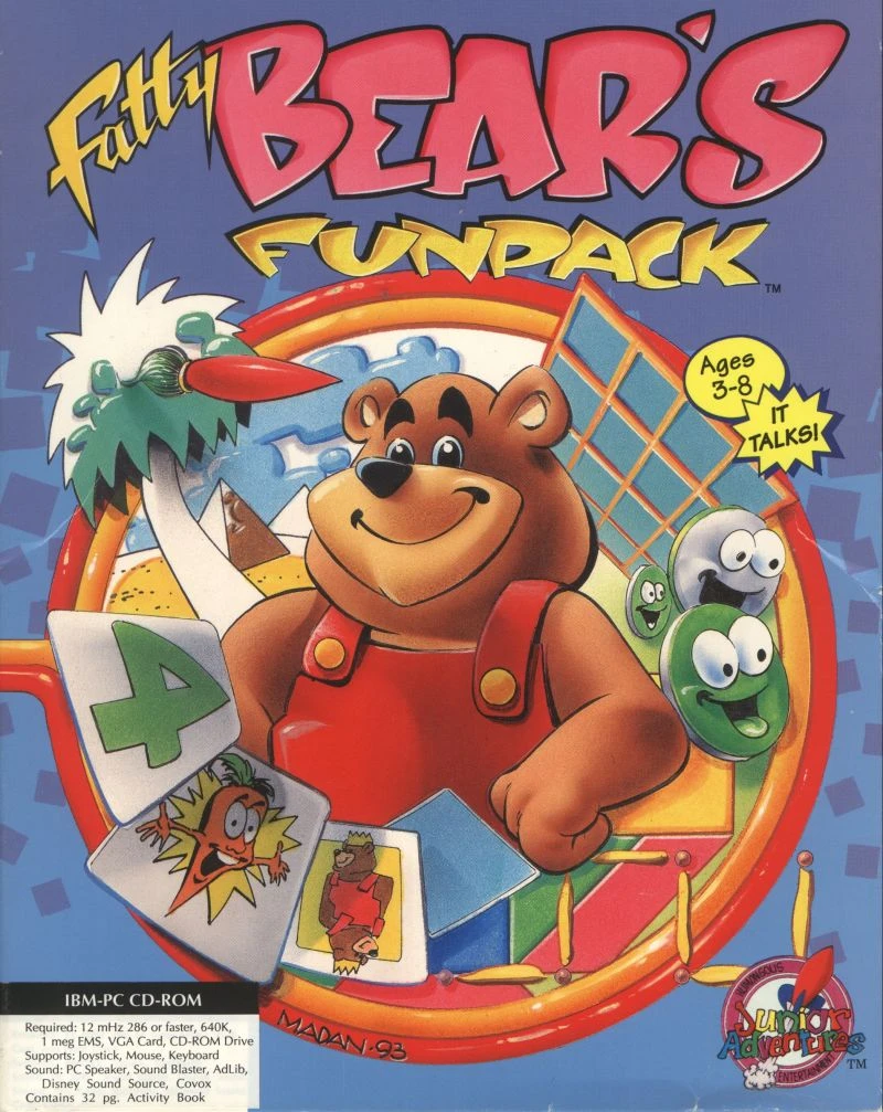 Fatty Bear's Fun Pack box art