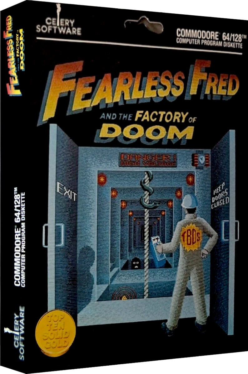 Fearless Fred And The Factory Of Doom box art