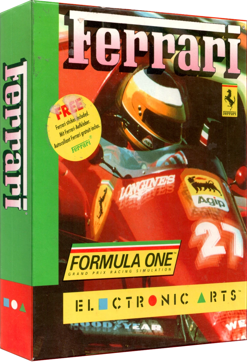 Ferrari Formula One box art