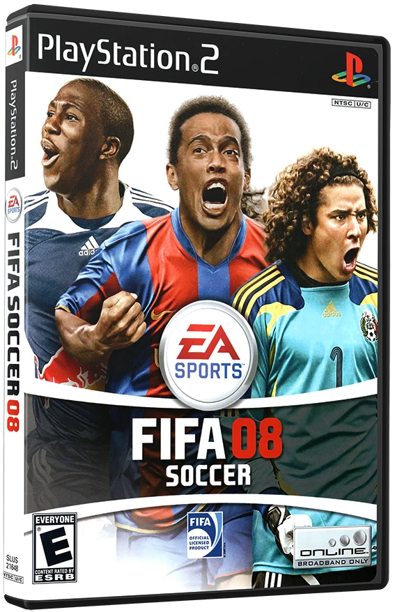 FIFA 08 box art