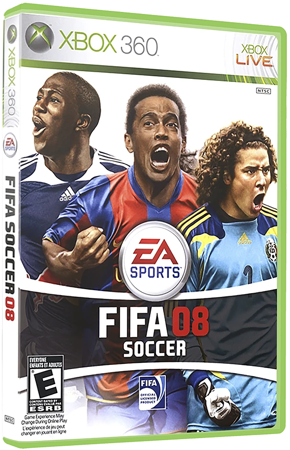 FIFA 08 box art