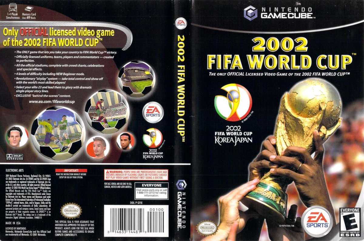 FIFA 2002 World Cup box art