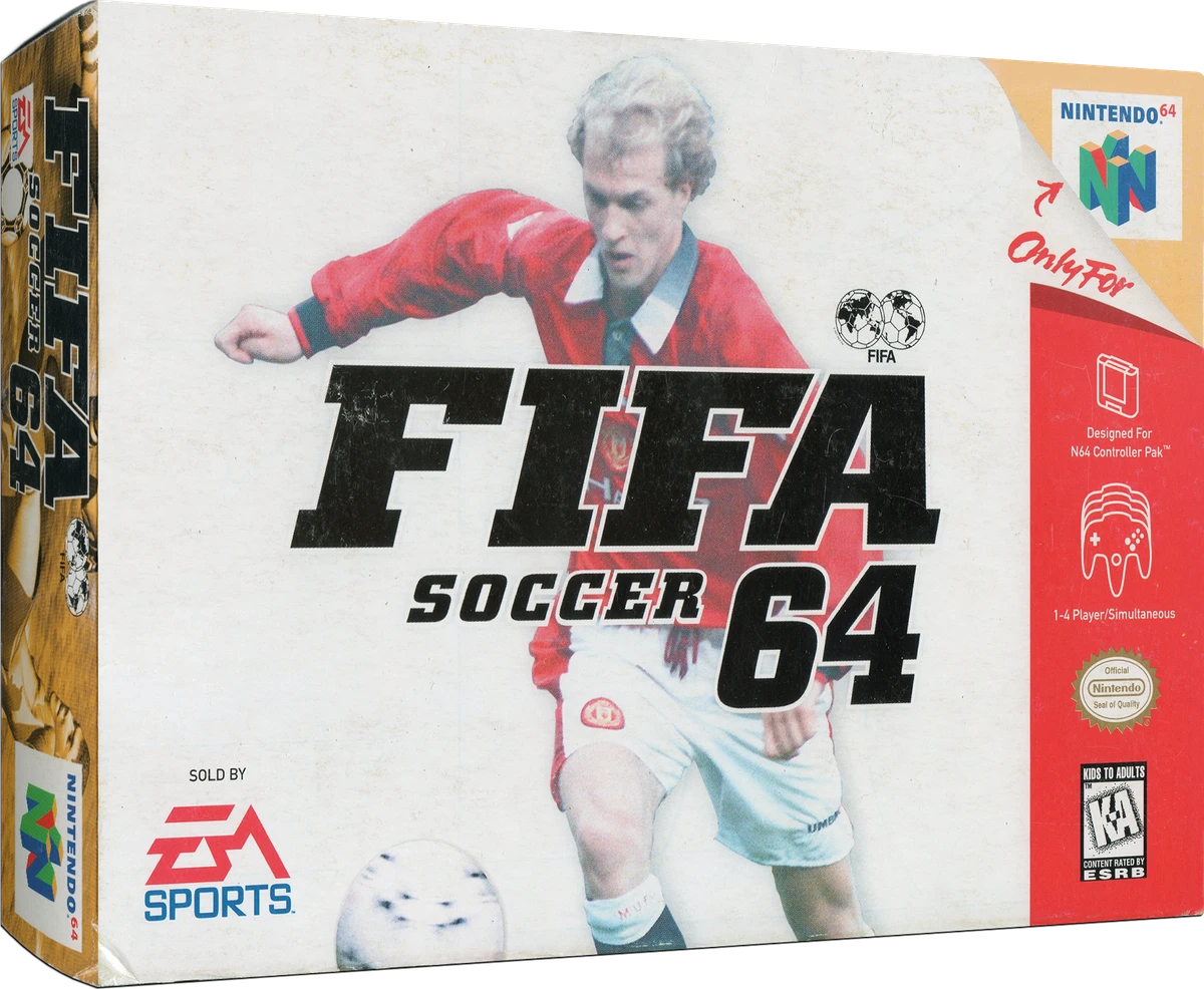 FIFA 64 box art