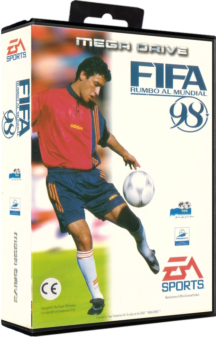 FIFA Road to World Cup 98 box art
