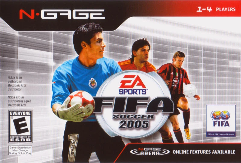FIFA Soccer 2005 box art
