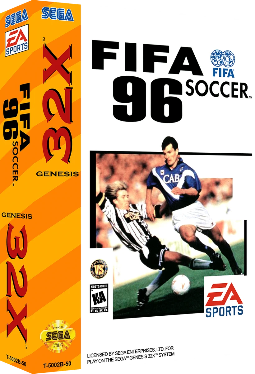 FIFA Soccer 96 box art
