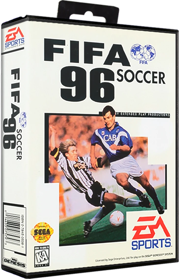 FIFA Soccer 96 box art