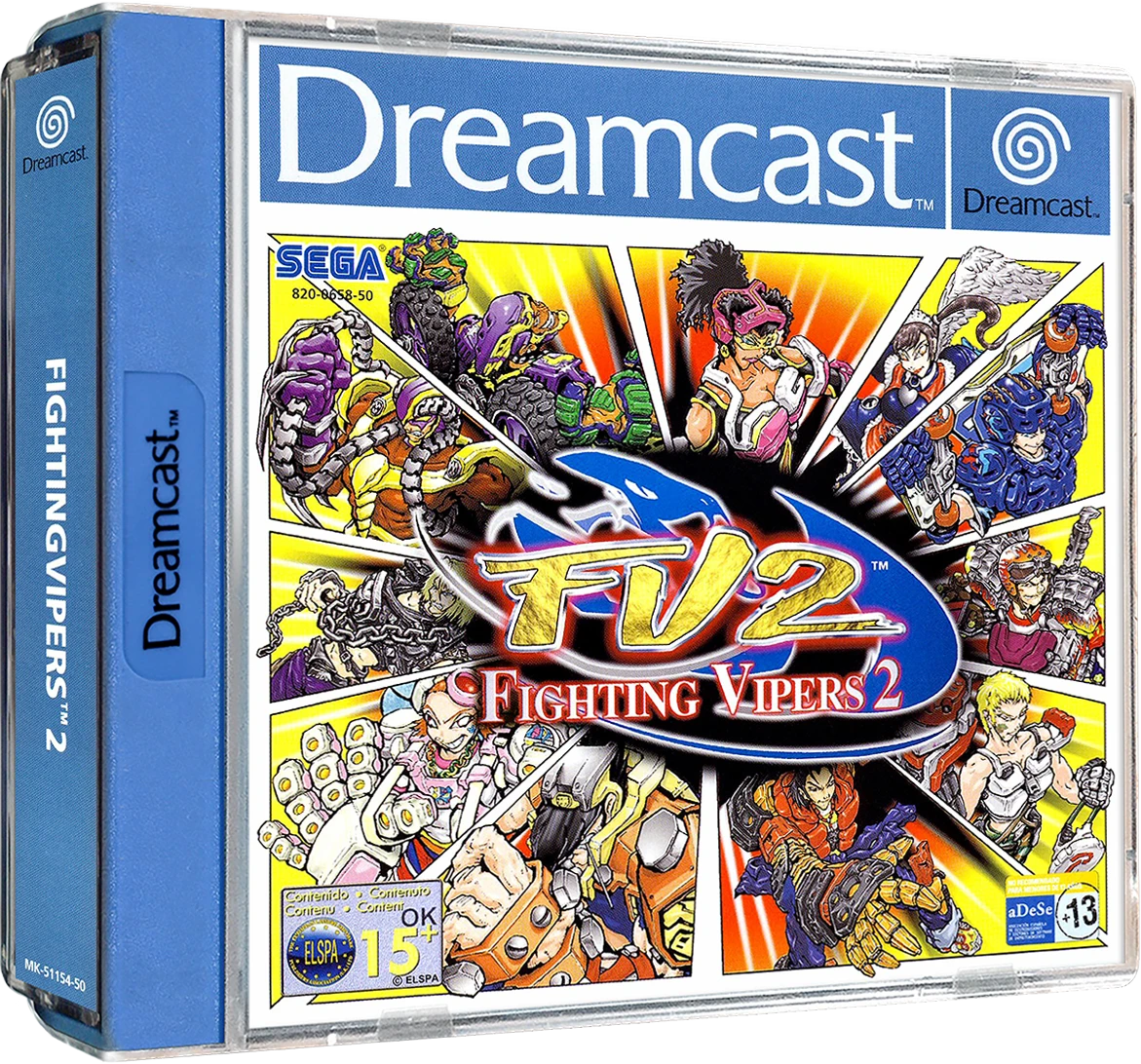 Fighting Vipers 2 box art