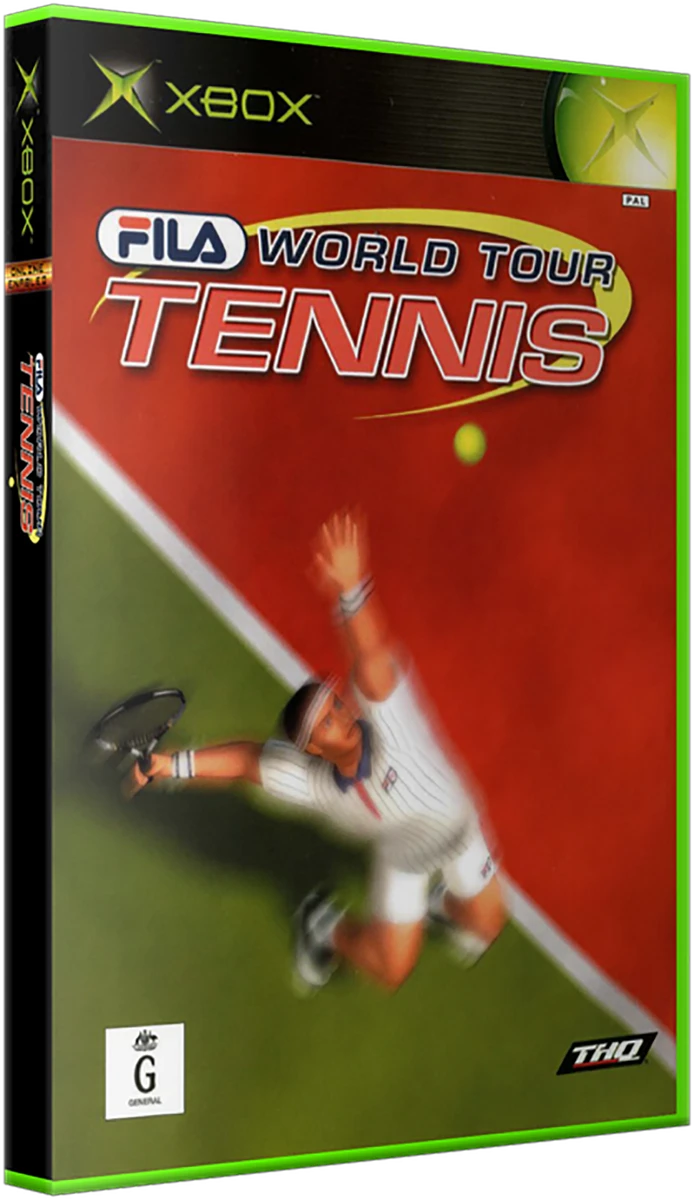 FILA World Tour Tennis box art