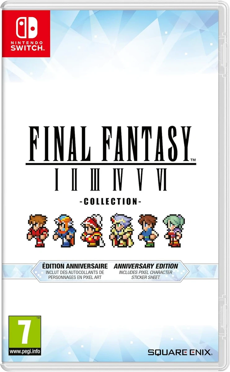 Final Fantasy I-VI Collection: Anniversary Edition box art