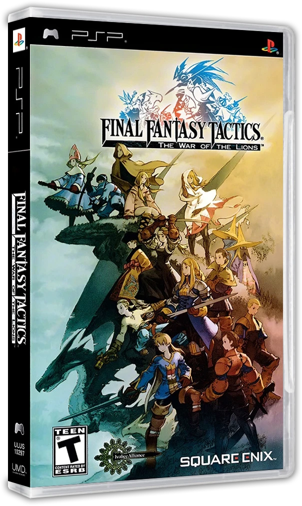 Final Fantasy Tactics: The War of the Lions box art