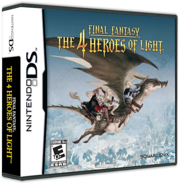 Final Fantasy: The 4 Heroes of Light box art