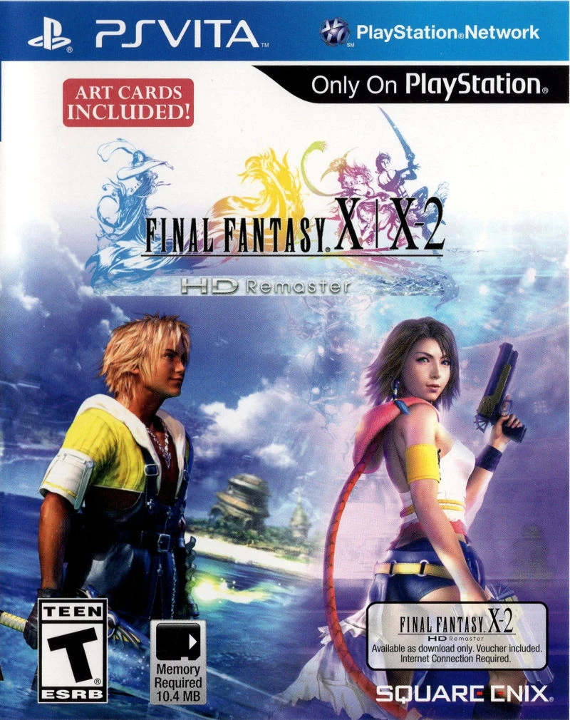 Final Fantasy X X-2 HD Remaster box art