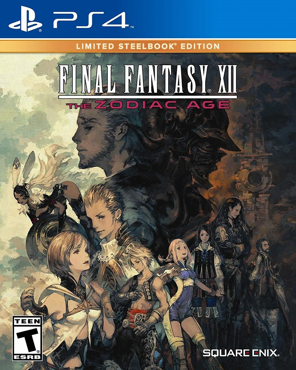 Final Fantasy XII: The Zodiac Age [Limited Steelbook Edition] box art