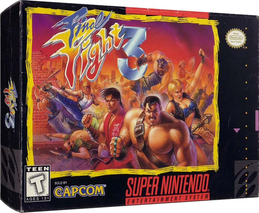 Final Fight 3 box art