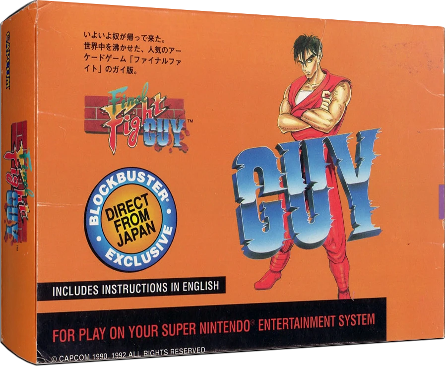 Final Fight Guy box art
