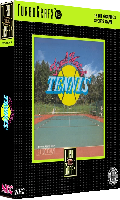 Final Match Tennis box art