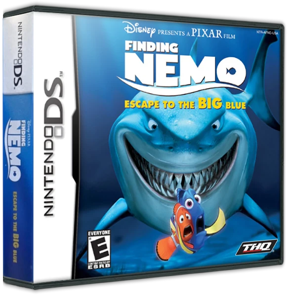 Finding Nemo: Escape To The Big Blue box art