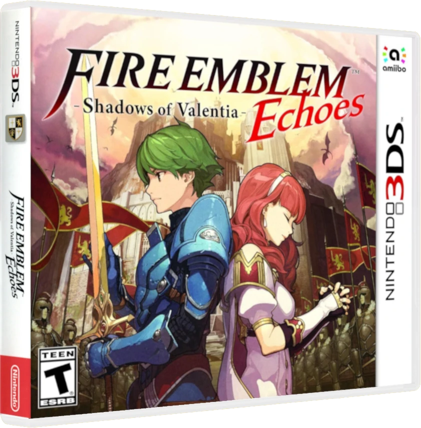 Fire Emblem Echoes: Shadows Of Valentia box art