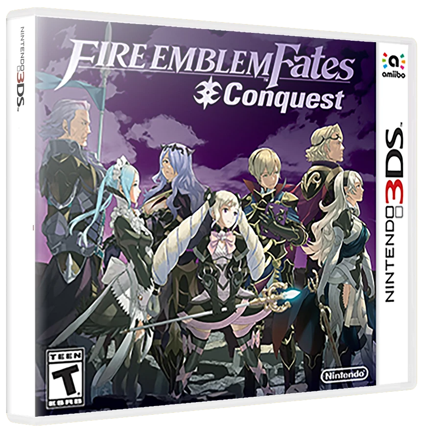 Fire Emblem Fates Conquest box art