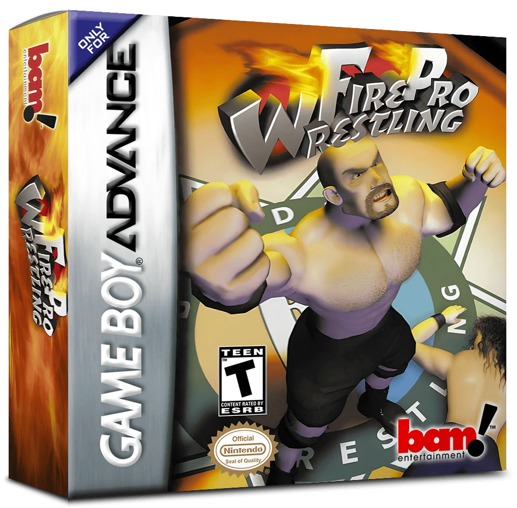 Fire Pro Wrestling A box art