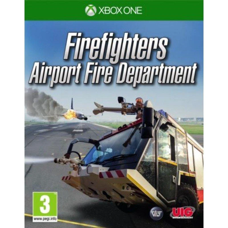 Firefighters: Airport Fire Department box art