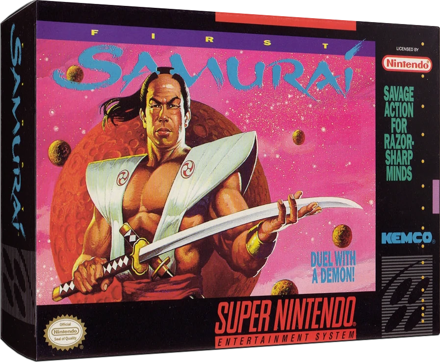 First Samurai box art