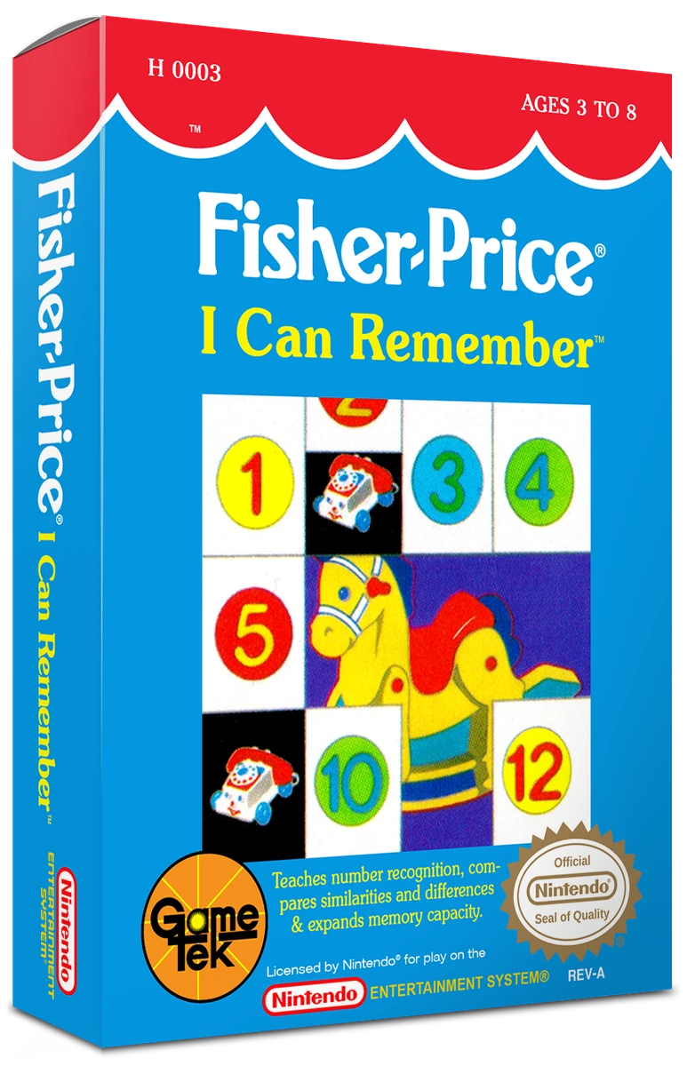 Fisher Price I Can Remember box art