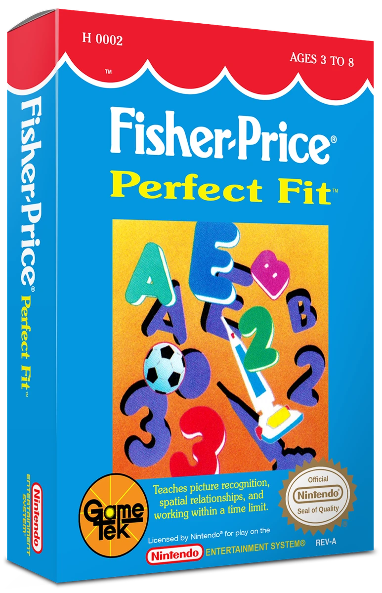 Fisher Price Perfect Fit box art