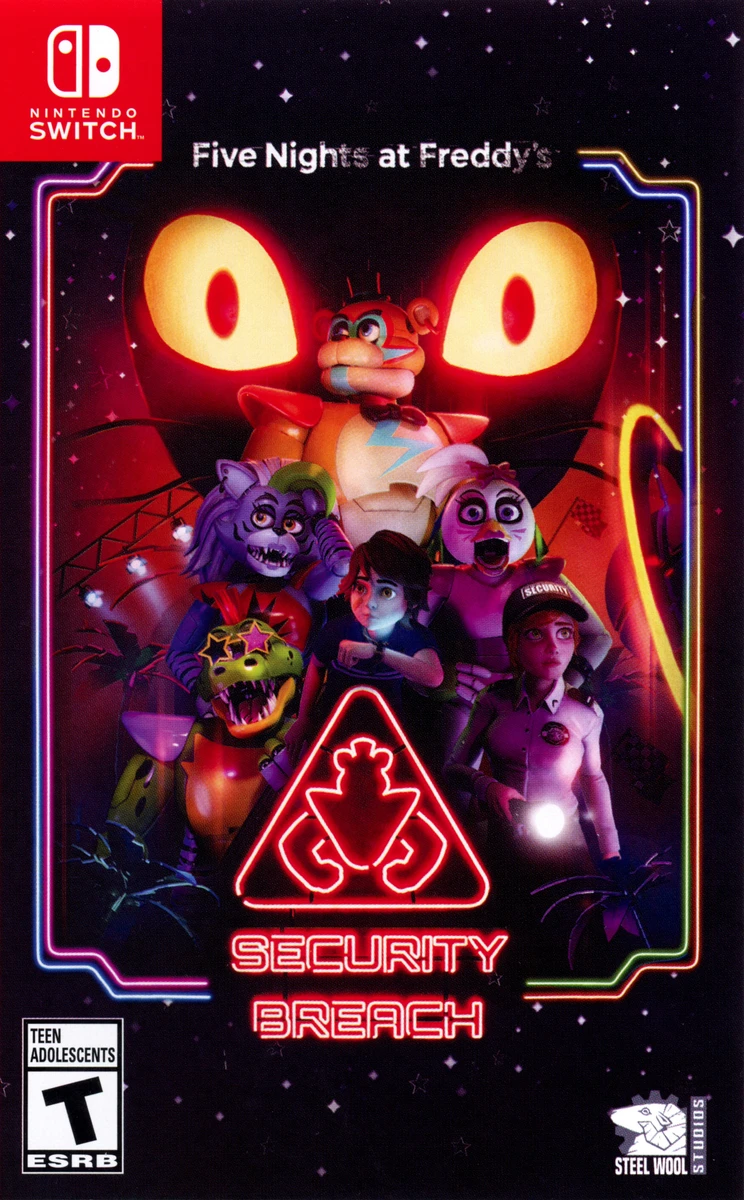 Five Nights at Freddy's Security Breach box art