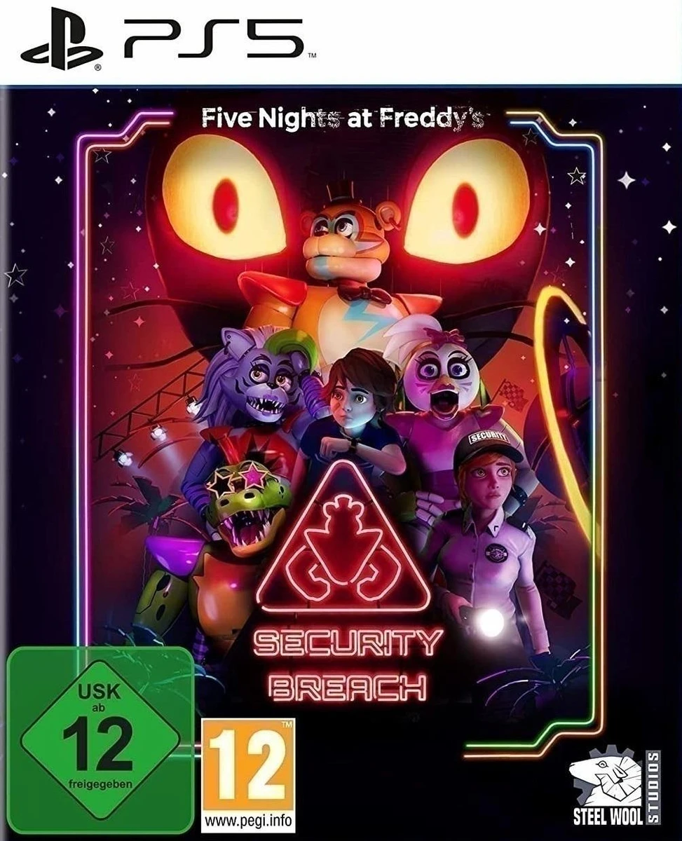 Five Nights At Freddy's Security Breach box art