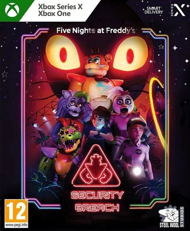 Five Nights at Freddy's Security Breach box art