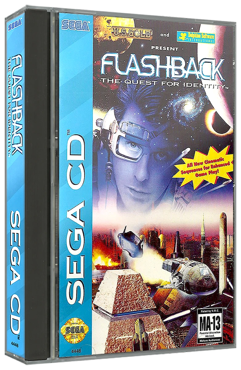 Flashback The Quest for Identity box art