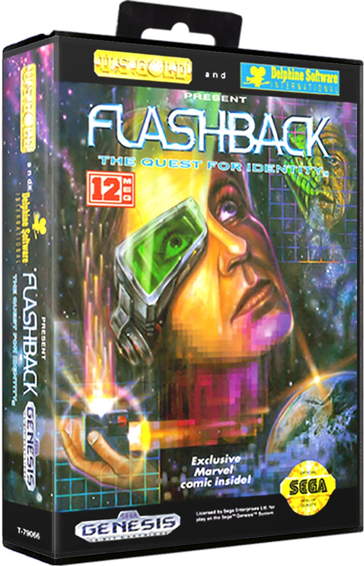 Flashback The Quest for Identity box art