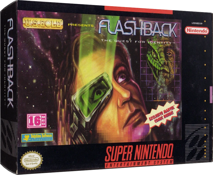 Flashback The Quest for Identity box art