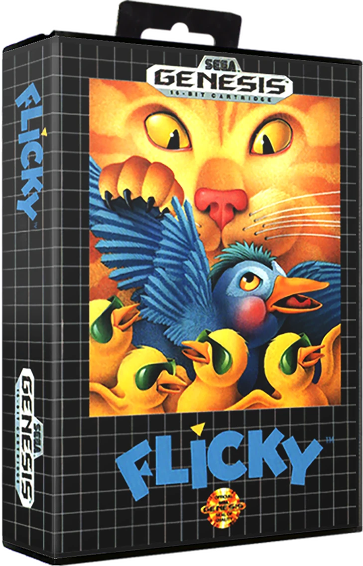 Flicky box art