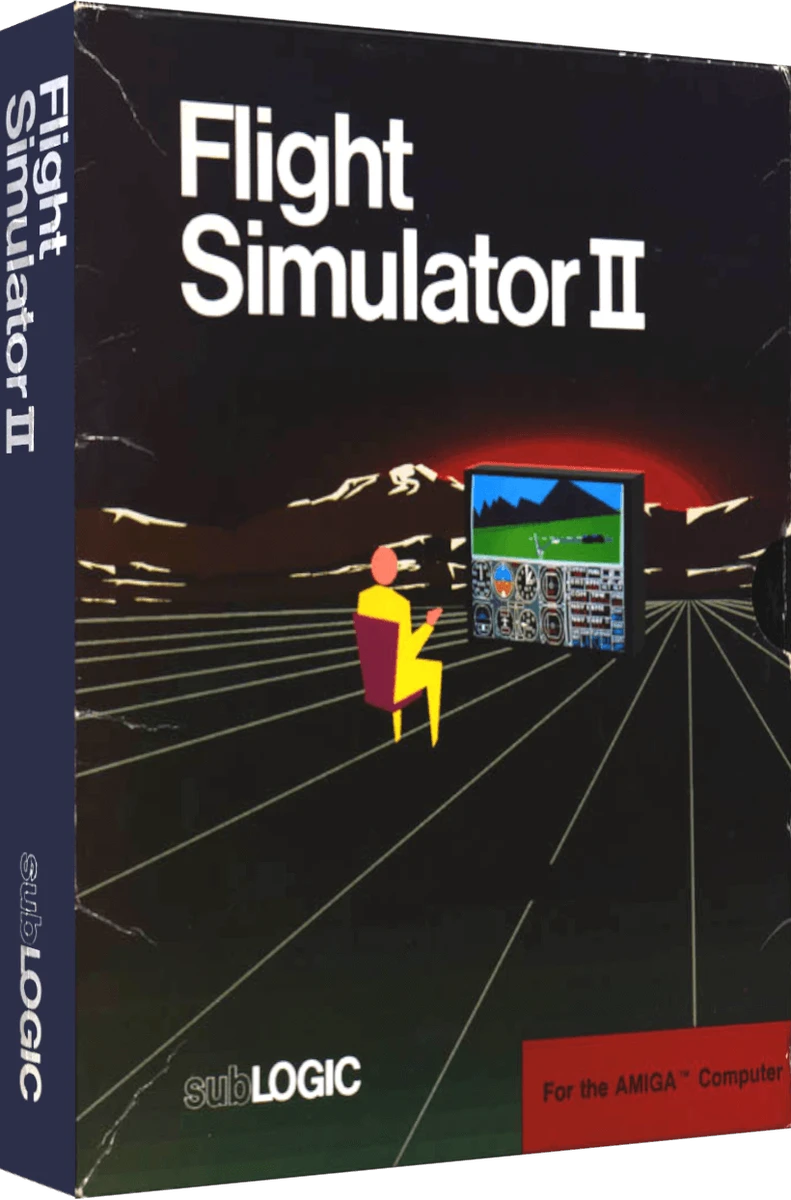 Flight Simulator II box art