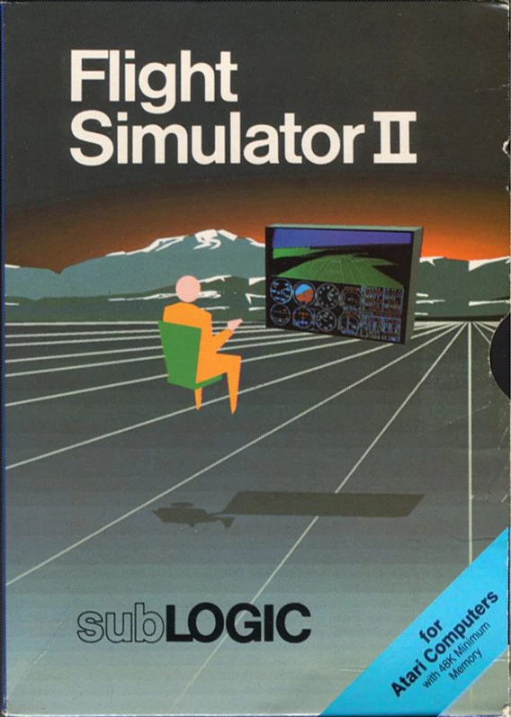 Flight Simulator II box art