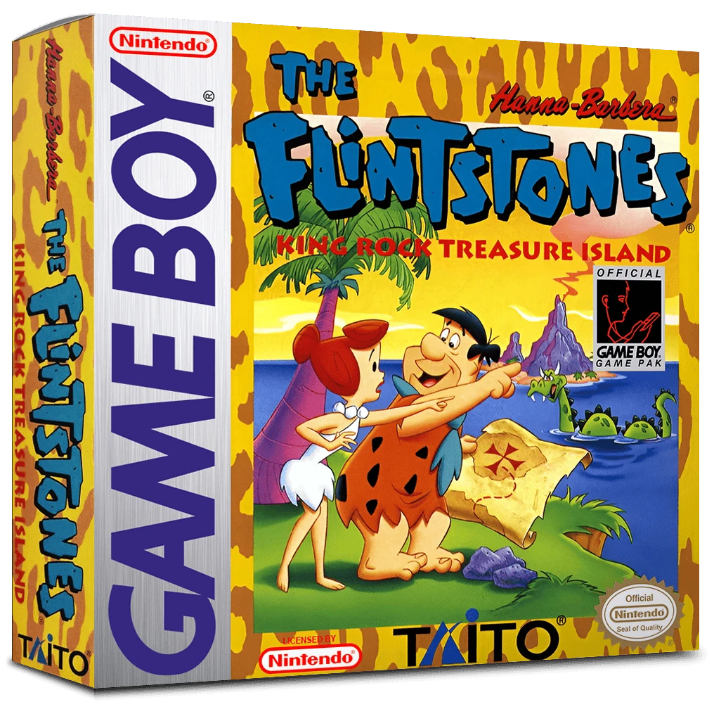 Flintstones: King Rock Treasure Island box art