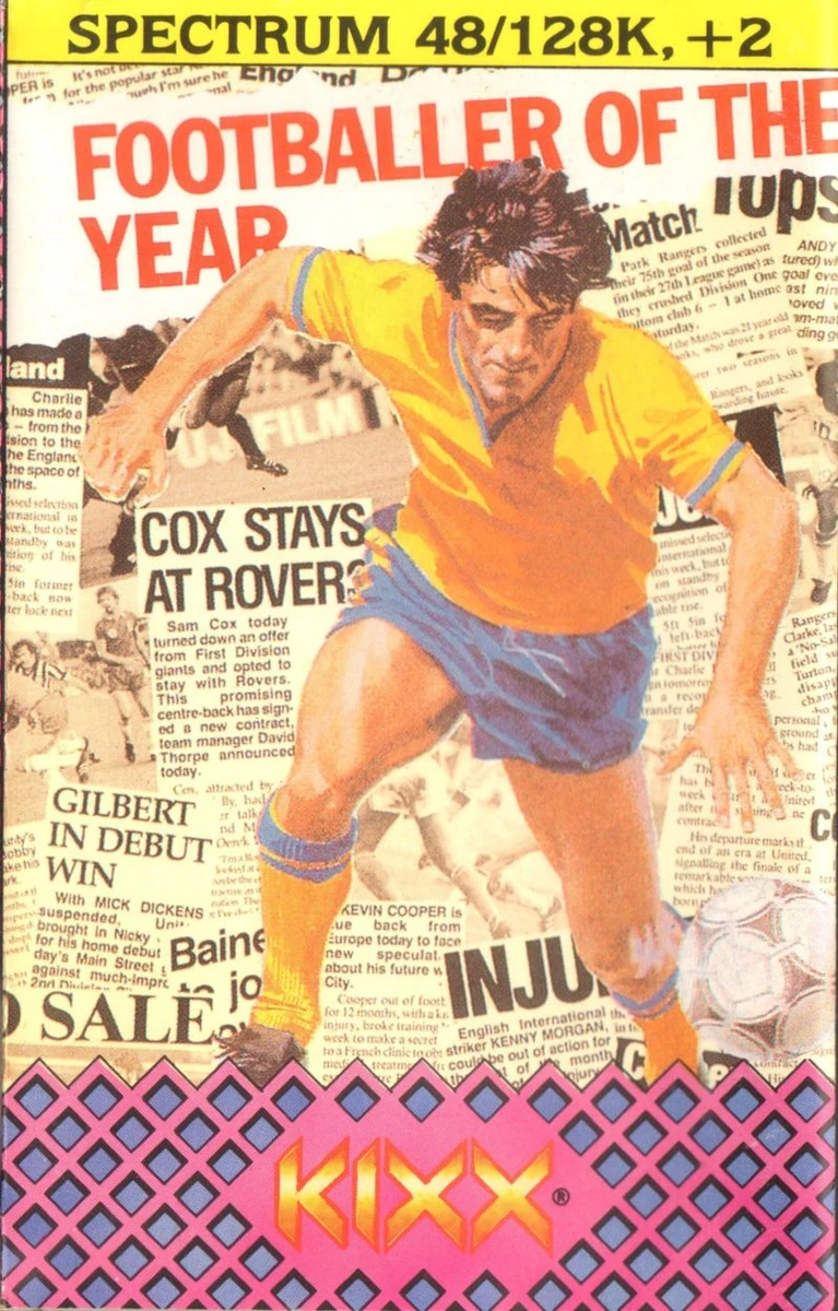 Footballer of the Year box art