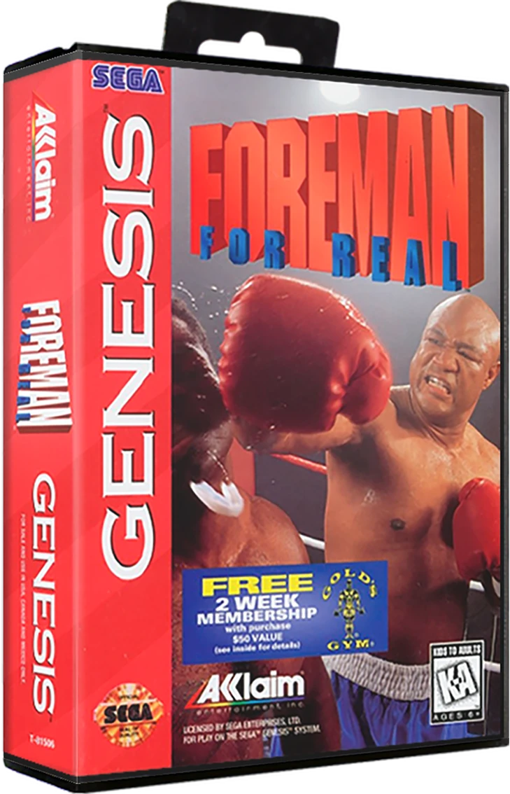 Foreman for Real box art