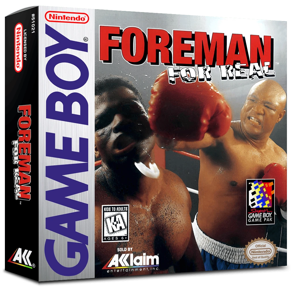 Foreman for Real box art