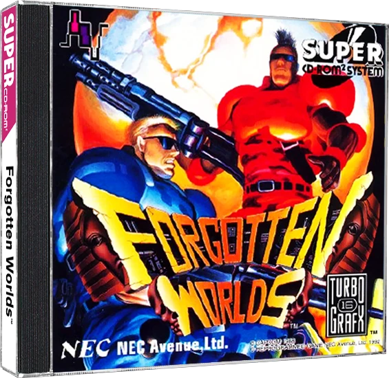 Forgotten Worlds box art