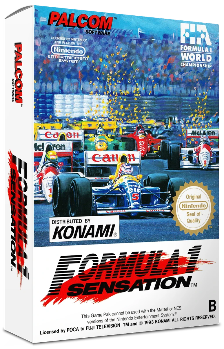 Formula 1 Sensation box art