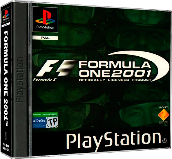 Formula One 2001 box art