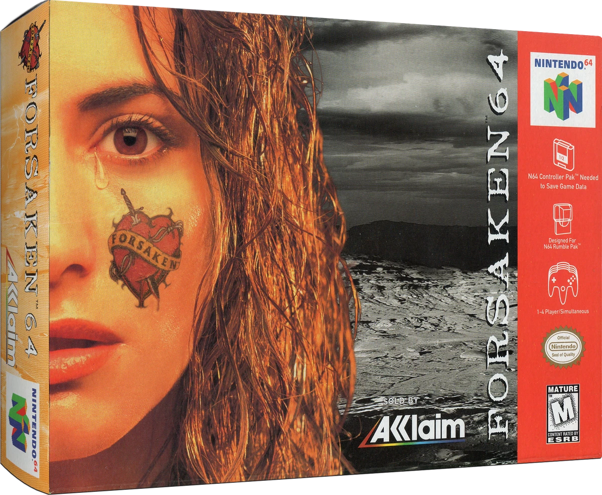 Forsaken 64 box art