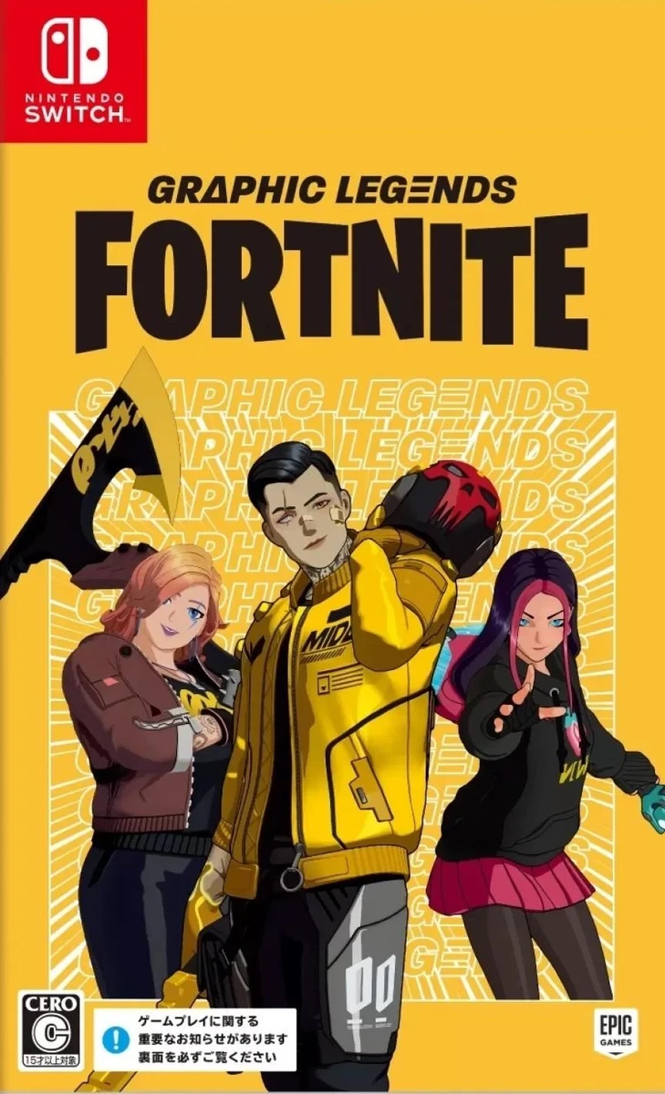 Fortnite: Graphic Legends box art