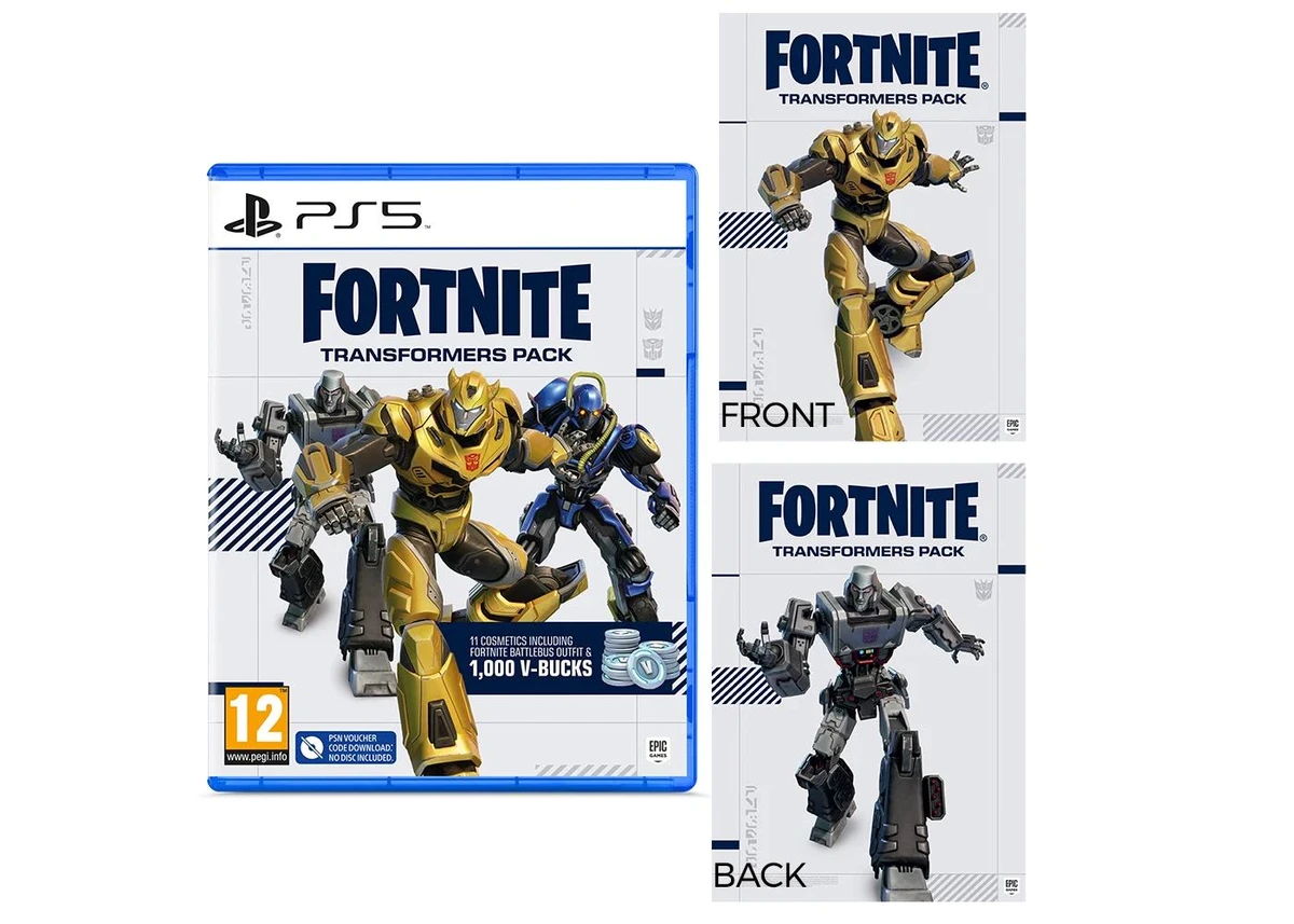 Fortnite: Transformers Pack box art